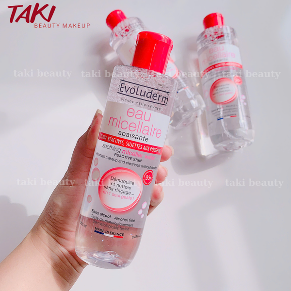 Nước Tẩy Trang Evoluderm Eau Micellaire 250ml - 500ml