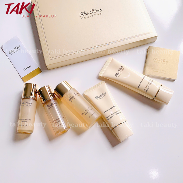 Bộ Kem Chống Nắng Tái Sinh OHUI The First Geniture Vitamin Uv Defense 5 pcs