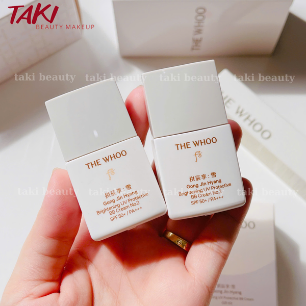 [ Tem LG ] Kem Nền Whoo Gong Jin Hyang Brightening UV Protective BB Cream 40ml