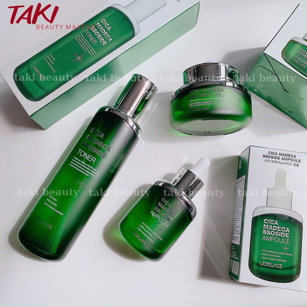 Bộ Dưỡng Da Phục Hồi Lebelage Cica Madecassoside (