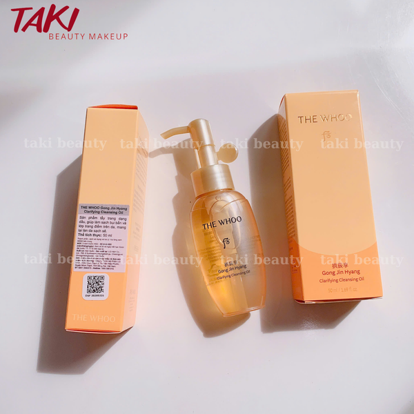 [ Tem LG ] Dầu tẩy trang The Whoo Gongjinhyang Cleansing Oil 200ml