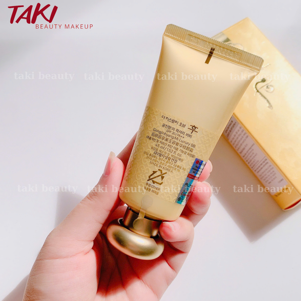 [ Tem LG ] Kem Trang Điểm Whoo Gongjinhyang Luxury BB SPF 20/PA ++ 45ml