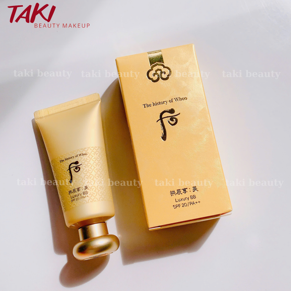 [ Tem LG ] Kem Trang Điểm Whoo Gongjinhyang Luxury BB SPF 20/PA ++ 45ml