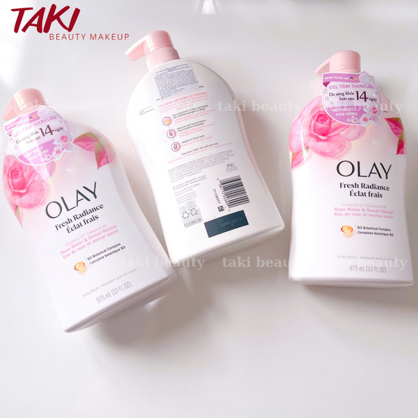 Sữa Tắm Olay Collagen Peptide -  Retinol - Hyaluronic Acid 591ml - Fresh Radiance 975ml [bản Mỹ]