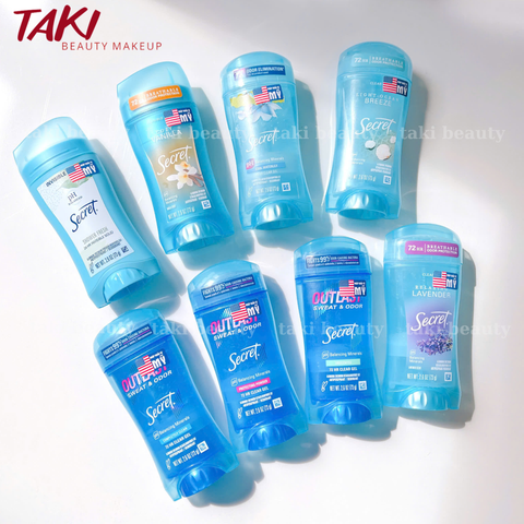 Khử Mùi Secret Dạng Gel Nhiều Mùi Hương Ngăn Mồ Hôi 73g