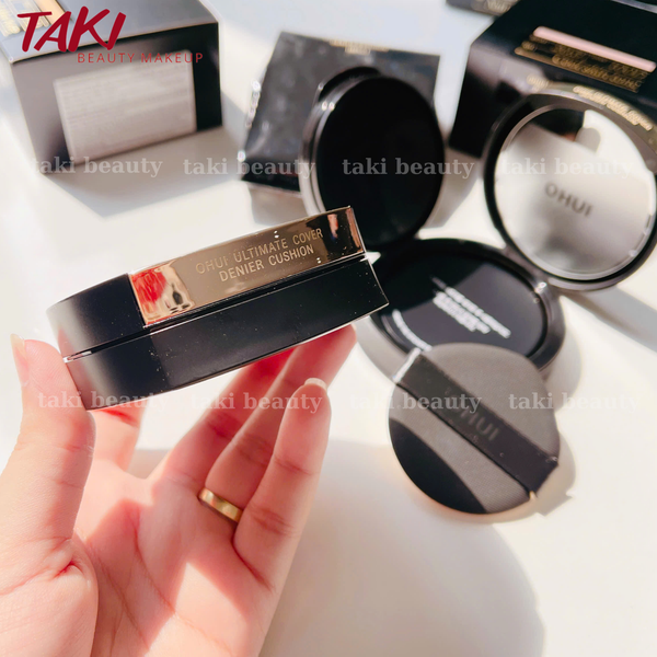 [Tem LG ] Phấn Nước Kiềm Dầu Ohui Ultimate Cover Denier Cushion