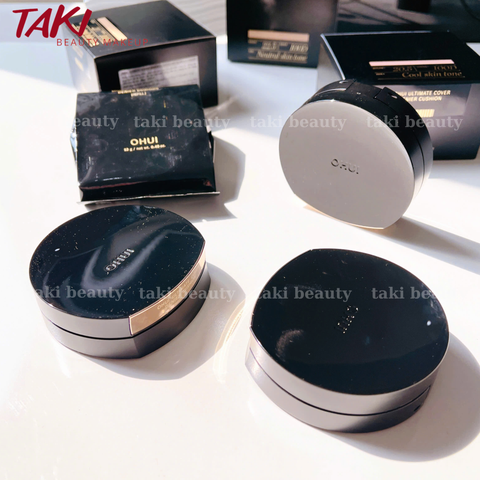 [Tem LG ] Phấn Nước Kiềm Dầu Ohui Ultimate Cover Denier Cushion