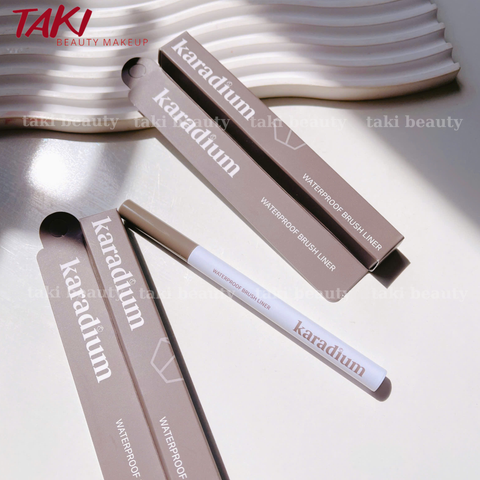 Kẻ Mắt Nước Karadium Waterproof Brush Liner Black NEW
