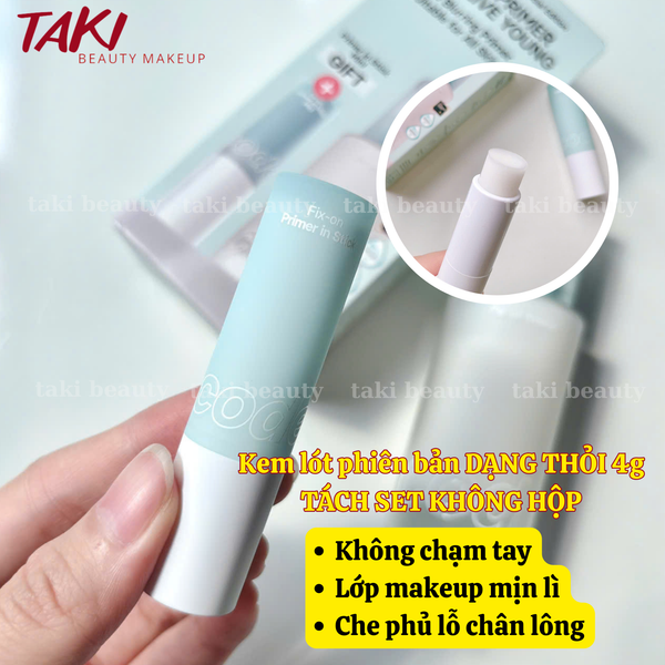[ Tem LG ] Kem Lót Code Glokolor Kiềm Dầu, Nâng Tông Da Fix-On Primer 30ml
