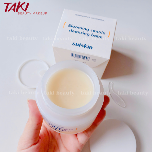 Sáp Tẩy Trang Sạch Sâu 3 Tác Động Suiskin Blooming Canola Cleansing Balm 90ml