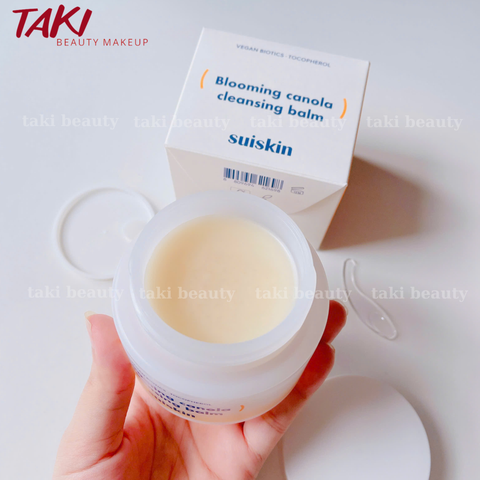 Sáp Tẩy Trang Sạch Sâu 3 Tác Động Suiskin Blooming Canola Cleansing Balm 90ml