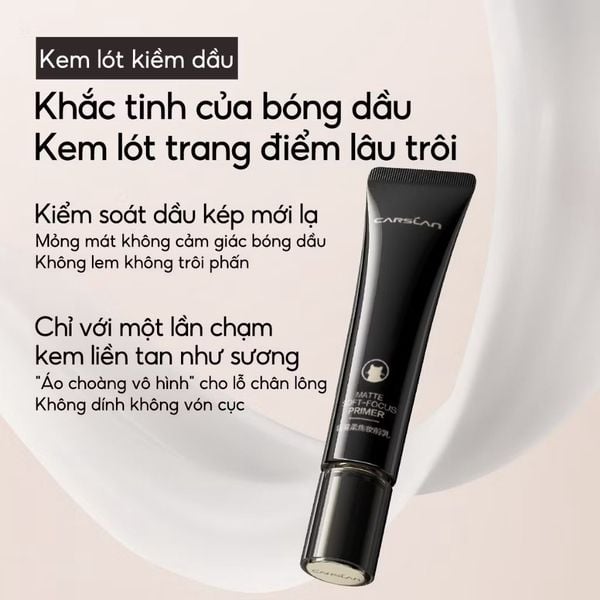 Kem Lót Carslan Watery Light Primer / Matte Soft - Focus Primer 35g