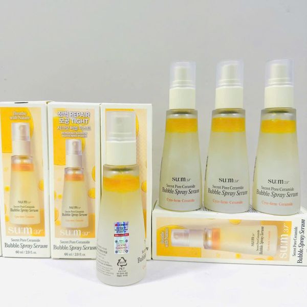 Xịt Khoáng Cấp Ẩm Chuyên Sâu SUM37 Secret Pore Ceramide Bubble Spray Serum 60ml