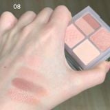  Phấn Mắt 4 Ô Peripera Ink Pocket Shadow Palette #08 
