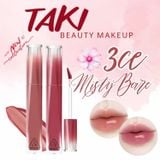  [NEW] Son Pha Lê 3CE Misty Lip Bare 11 Màu 