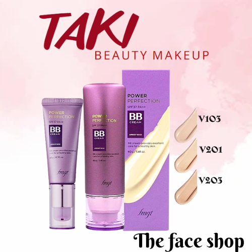 Kem Nền Đa Năng The Face Shop BB Cream Face it Power Perfection BB Tím TFS Fmgt 20g- 40g