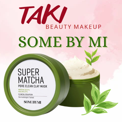 Mặt Nạ Đất Sét Some By Mi Trà Xanh Super Matcha Pore Clean Clay Mask 100g