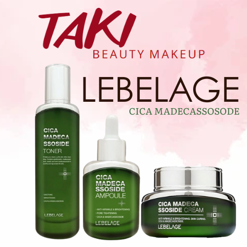 Bộ Dưỡng Da Phục Hồi Lebelage Cica Madecassoside (