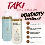  Bộ Dầu Gội Xả Voudioty Keratin X9 Biotin & Collagen 500ml -1000ml 