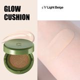  Phấn Nước Che Phủ GLAMRR GLOW/ DD/ COVER Q Vegan Super Cover Cushion SPF50+/PA+++ 