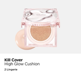  Phấn Nước Clio Kill Cover High Glow Cushion SPF50+ PA++++ ( kèm lõi-Phiên bản giọt nước ) 