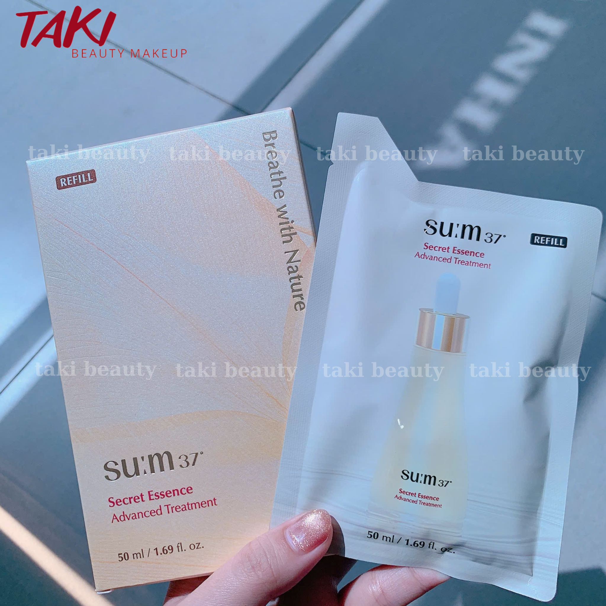  [ Tem LG ] Bộ Nước Thần Su:m37 Secret Essence Advanced Treatment Special Set 80ml + 30ml 