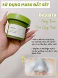  Mặt Nạ Đất Sét Beplain Mung Bean Pore Clay Mask 120ml xanh lá 