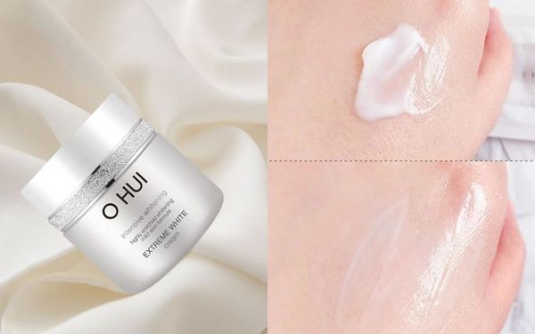 [ Tem LG ] Set Dưỡng Trắng Da Ohui Extreme White MelaToning Dark Spot Ampoule Essence (4 món)