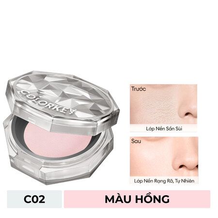 Phấn Phủ Dạng Bột Kiềm Dầu Colorkey 8g