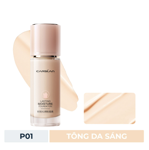Kem Nền Carslan Lasting Cover - Lasting Moisture Foundation Dưỡng Ẩm Kiềm Dầu Lâu Trôi