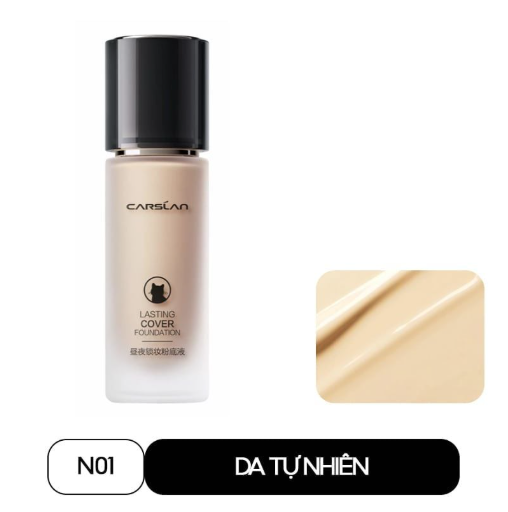 Kem Nền Carslan Lasting Cover - Lasting Moisture Foundation Dưỡng Ẩm Kiềm Dầu Lâu Trôi