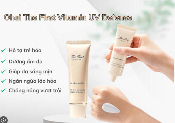 Bộ Kem Chống Nắng Tái Sinh OHUI The First Geniture Vitamin Uv Defense 5 pcs