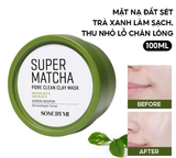  Mặt Nạ Đất Sét Some By Mi Trà Xanh Super Matcha Pore Clean Clay Mask 100g 
