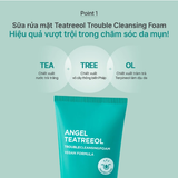  [ Tem LG ] Sữa Rửa Mặt Beyond Angel Teatreeol Cleansing Foam 200ml 