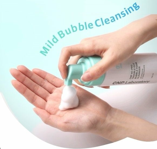 [TEM LG] Sữa Rửa Mặt Dạng Bọt CNP Ac-Pro Bubble Foam Cleanser 150ml