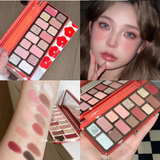  Bảng Phấn Mắt 16 Đa Dạng Ô QianYan Cheeryep True Colors Staring 14.5g 