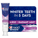  Kem đánh răng 3D Crest Plus Deep Clean 153g - Crest White Pro Advanced Whitening 147g 