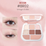  Bảng phấn mắt FOCALLURE 9.6g dưỡng ẩm, không nhòe, lâu trôi, chống nước 