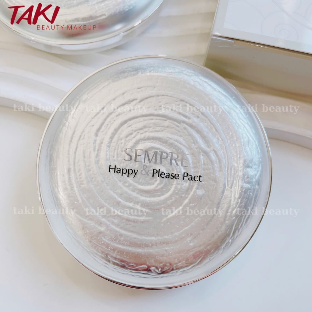 Phấn Phủ Nén Geo Sempre Happy & Please Pact