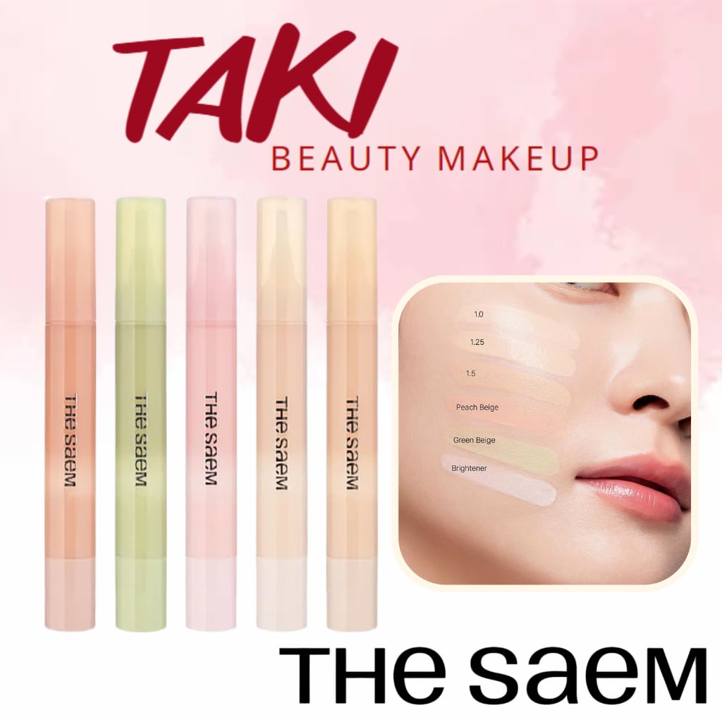  Bút Che Khuyết Điểm The Saem Cover Perfection Pen Concealer 4ml 