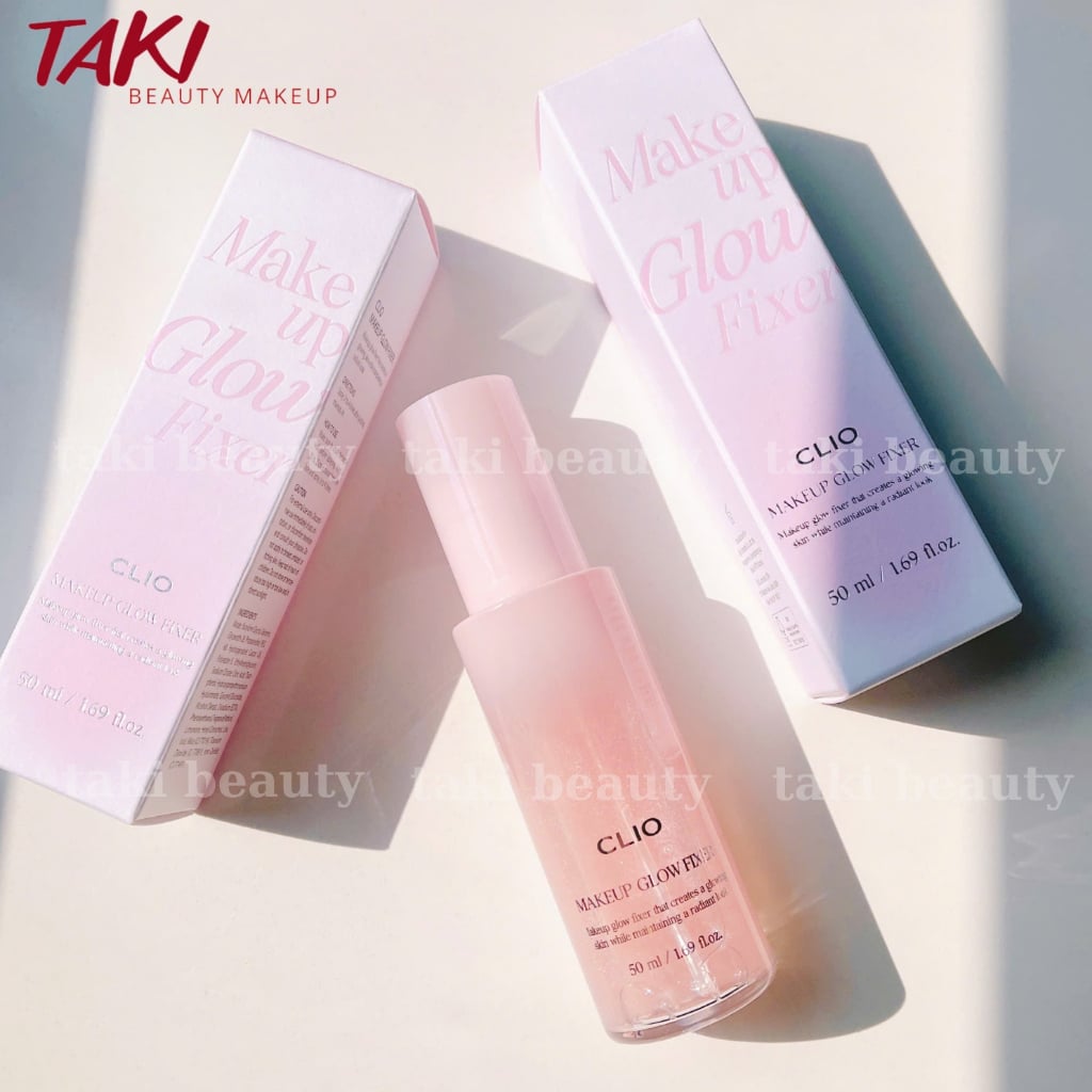  Xịt Khoá Nền CLIO Makeup Glow Fixer 50ml 