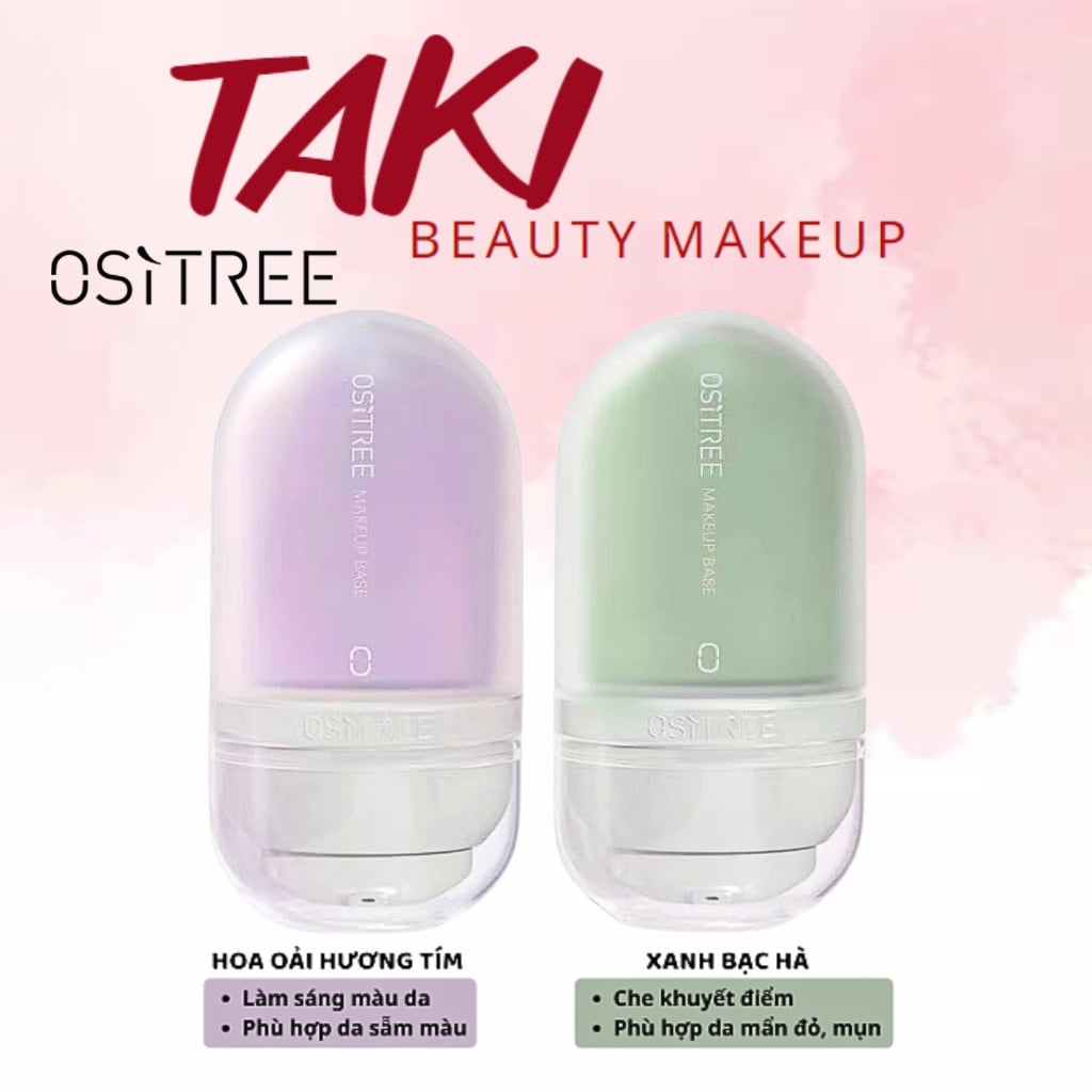  Kem Lót OSITREE Color Correcting Makeup 32g [Tím , Xanh Lá] 