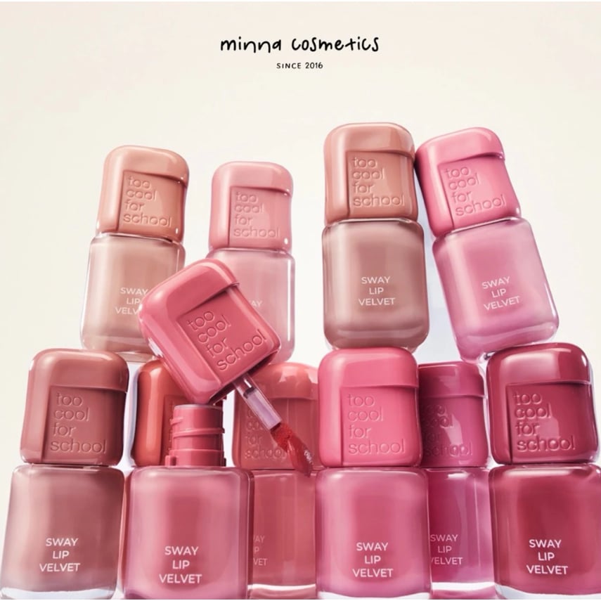  Son Bùn Mềm Mịn Too Cool For School Sway Lip Velvet Ajak Tint 3.3g 