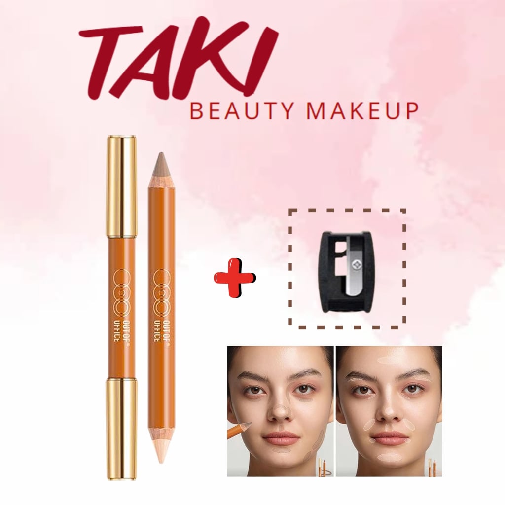  Bút 2 Đầu Tạo Khối, Bắt Sáng Out Of Office Contour & Highlight Duo Pencil 5g 