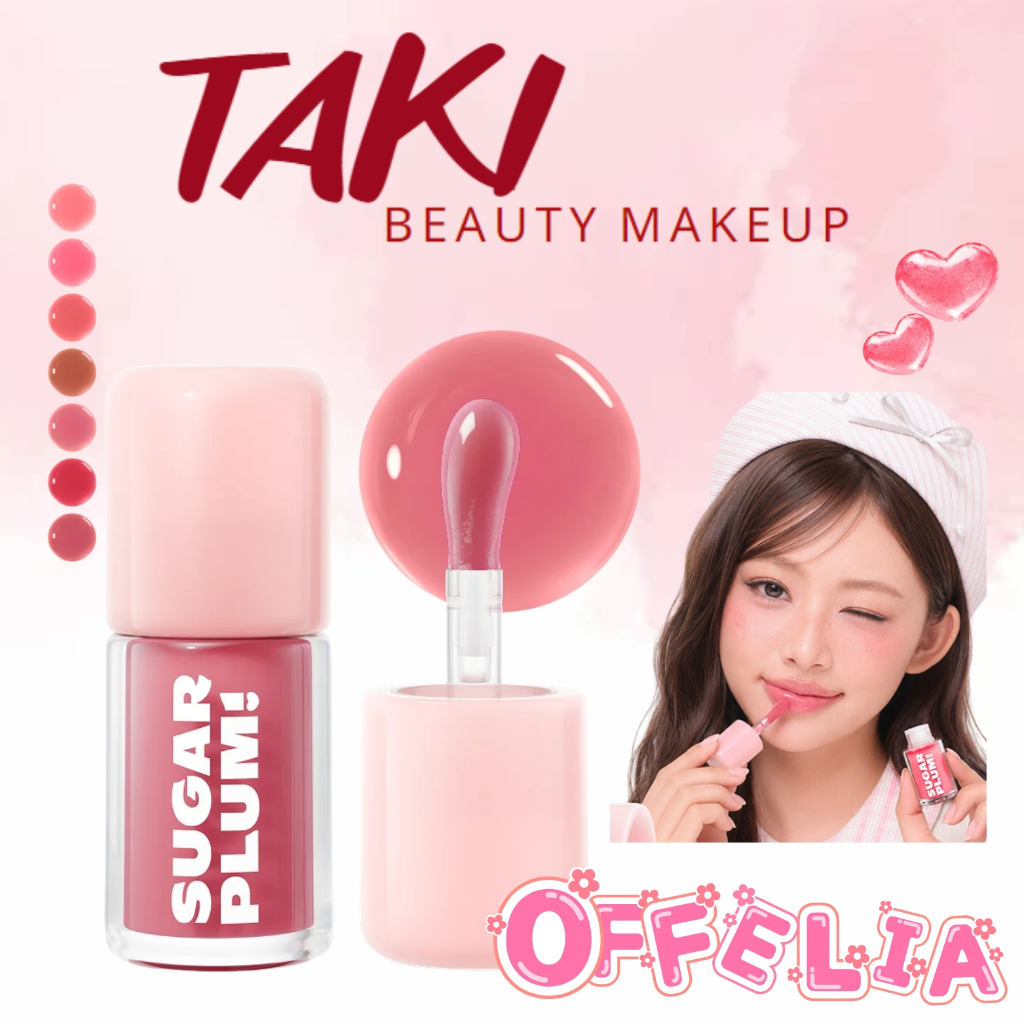  [ MỚI ] Son Bóng Dưỡng Môi Ofélia Sugarplum DELISH LIP OIL Ofelia 3.4g 
