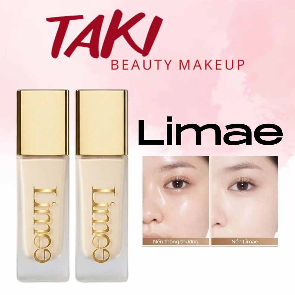  Kem Nền Kiềm Dầu Limae Liquid Foundation 30ml bền đẹp, lâu trôi 