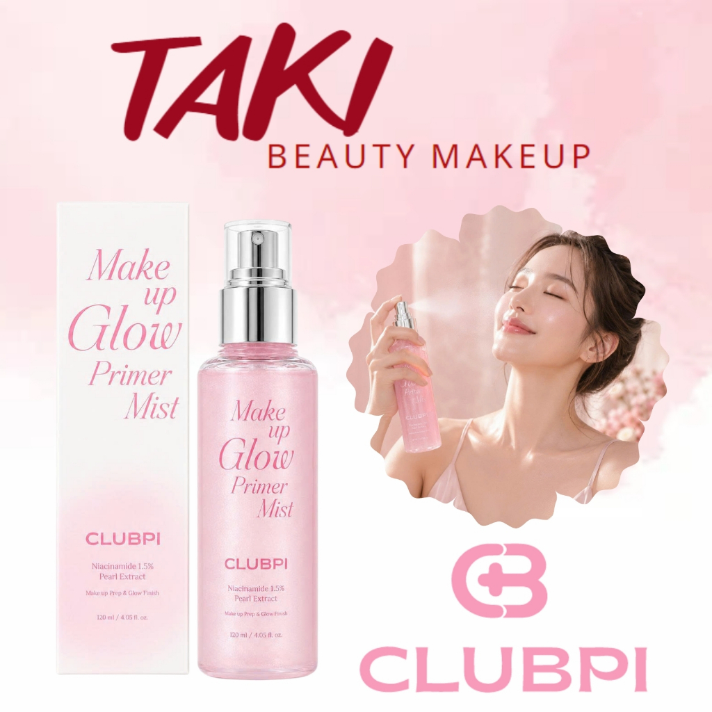  Xịt Dưỡng Ẩm Căng Bóng Clubpi Makeup Glow Primer Mist 120ml 