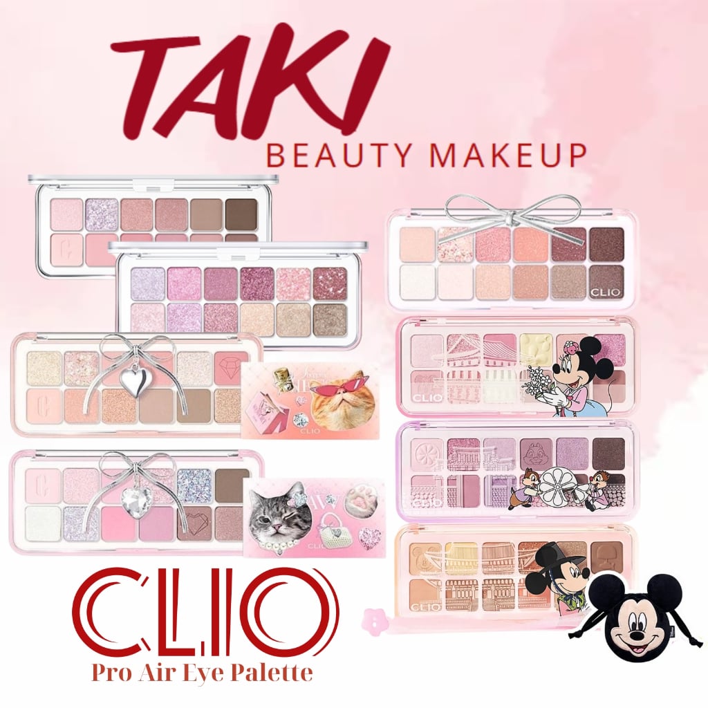 [MẪU MỚI] Màu Mắt 12 ô Clio Pro Air (#20, #21, #16, #18, #101, #105, #106 )