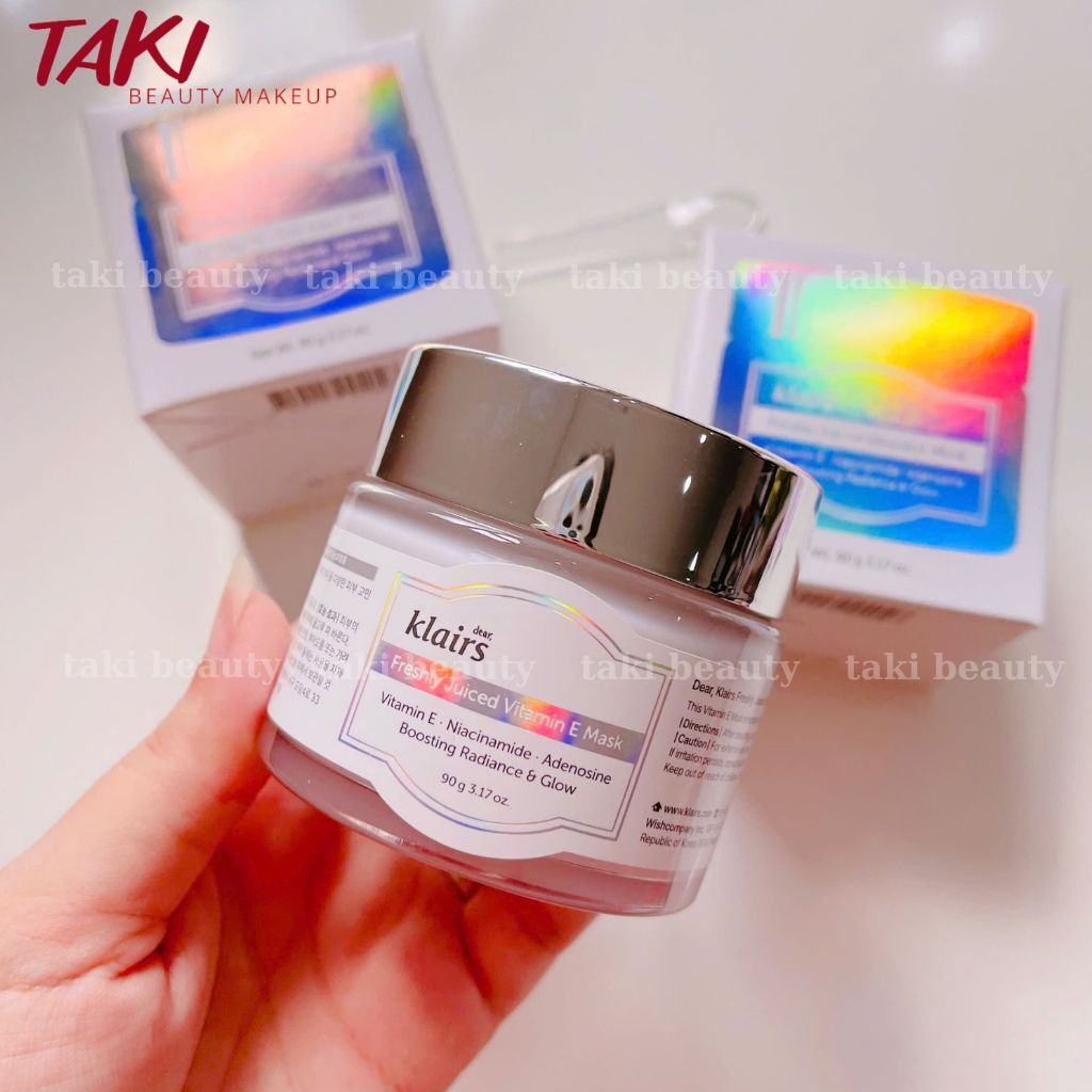  Mặt Nạ Ngủ Vitamin E Dưỡng Ẩm, Chống Lão Hóa Klairs Freshly Juiced Vitamin E Mask 90g 