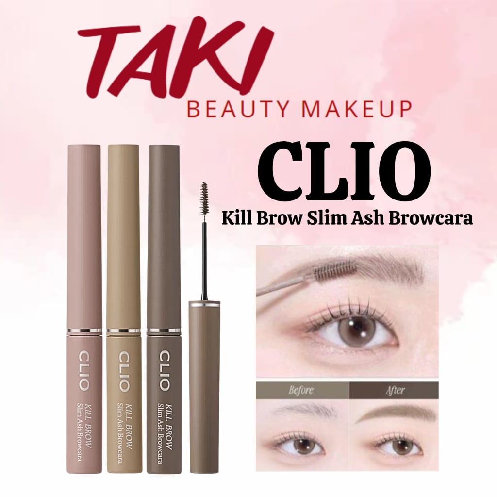  Mascara Lông Mày Siêu Mảnh Clio Kill Brown Slim Ash Browcara 3g 